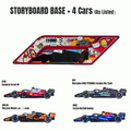 BUDDLE: Storyboard Diorama BASE + 4 Cars