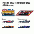 BUDDLE: Pit Stop + Storyboard BASE + 4 Cars