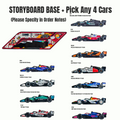 BUDDLE: Storyboard Diorama BASE + Pick Any 4 Cars