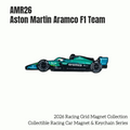 AMR26 Aston Martin Racing Car Magnet and Keychain